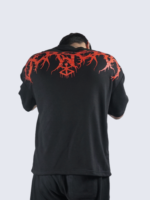 Berserk Oversized Graphic Tee - Image 2