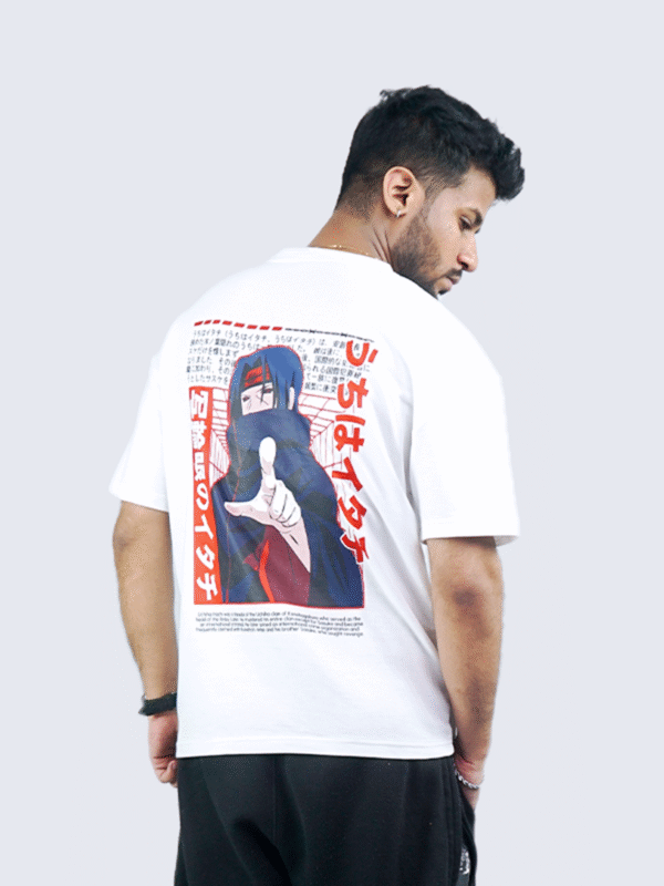 Itachi Oversized Graphic Tee - Image 2
