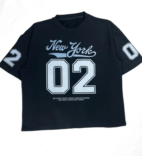NewYork 02 Oversized Graphic Tee - Image 3